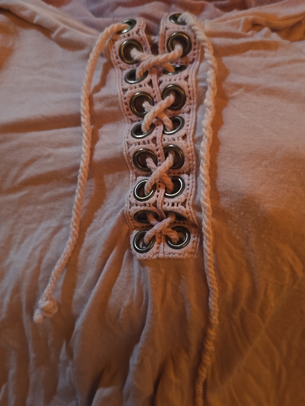 🌷Adjustable String Up Top